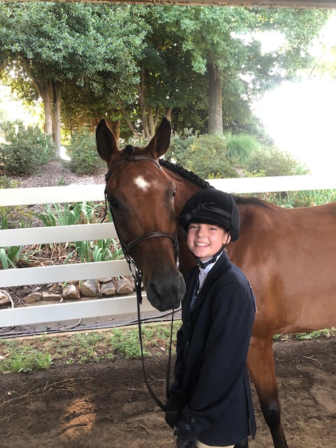 girl with horse