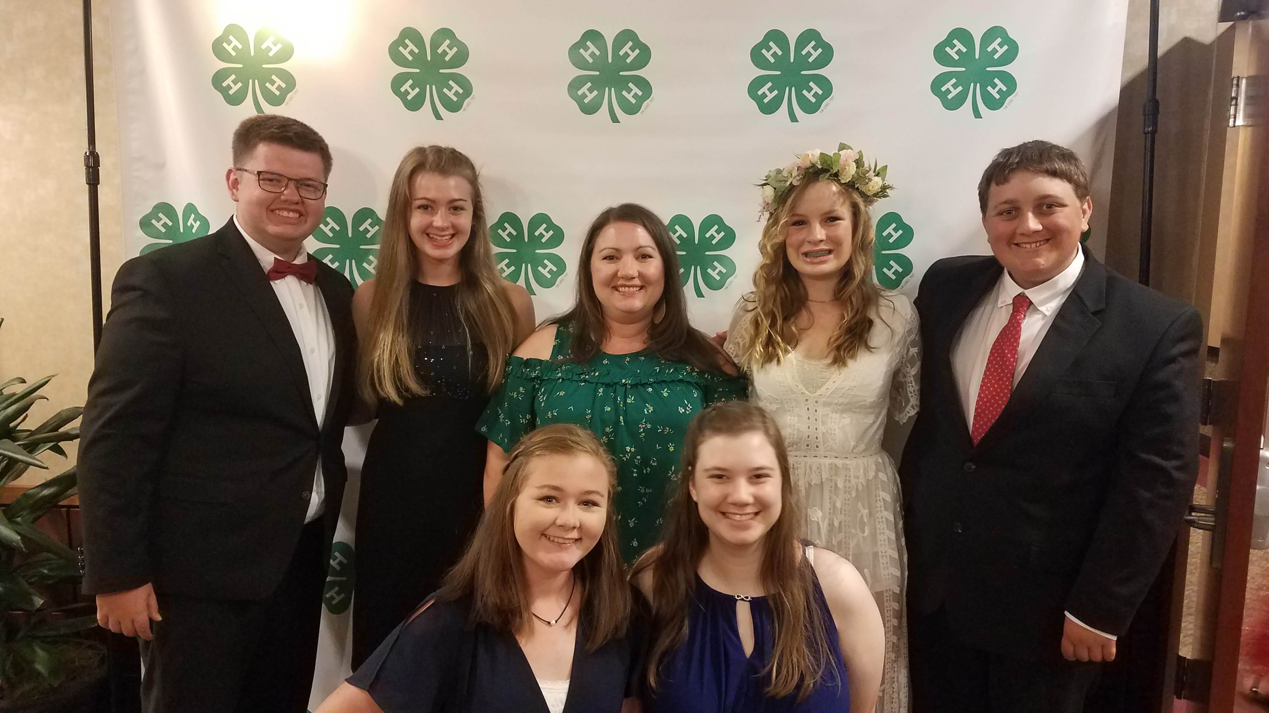 Rowan County 4-H members and 4-H Agent who attended the 2019 4-H Congress in Raleigh, NC.