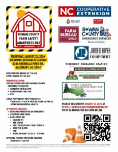 Cover photo for Rowan County Farm Safety Awareness Day