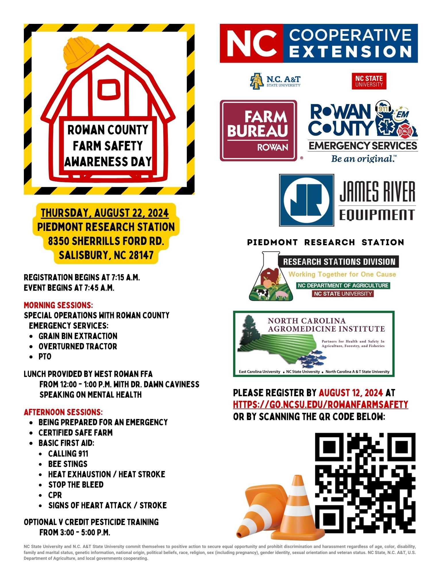 Rowan County Farm Safety Awareness Day